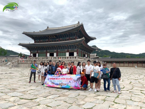 Hình ảnh đoàn Hàn Quốc khởi hành ngày 8-6-2019
